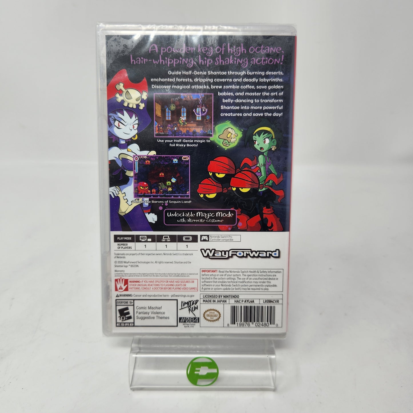 New Shantae: Risky's Revenge Director's Cut (Nintendo Switch, 2020)