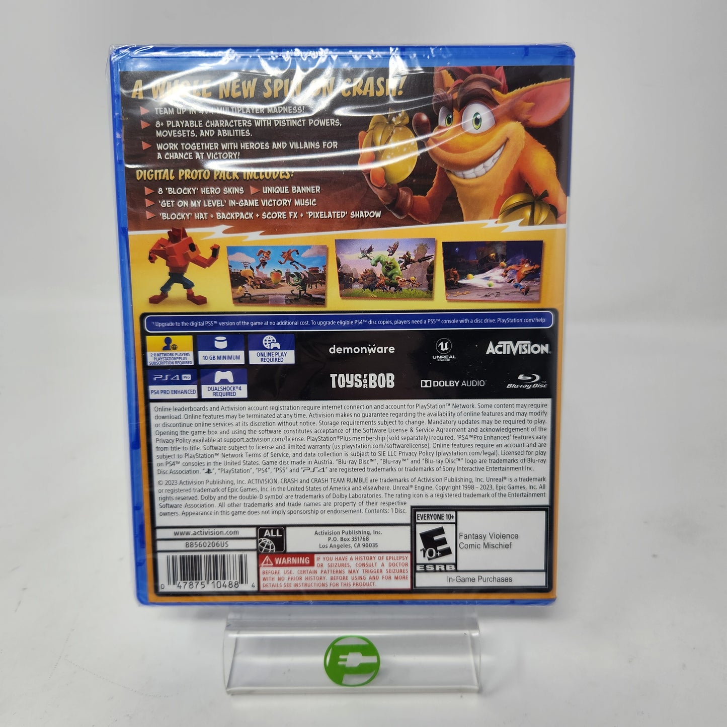 New Crash Team Rumble (Sony PlayStation 4 PS4, 2023)