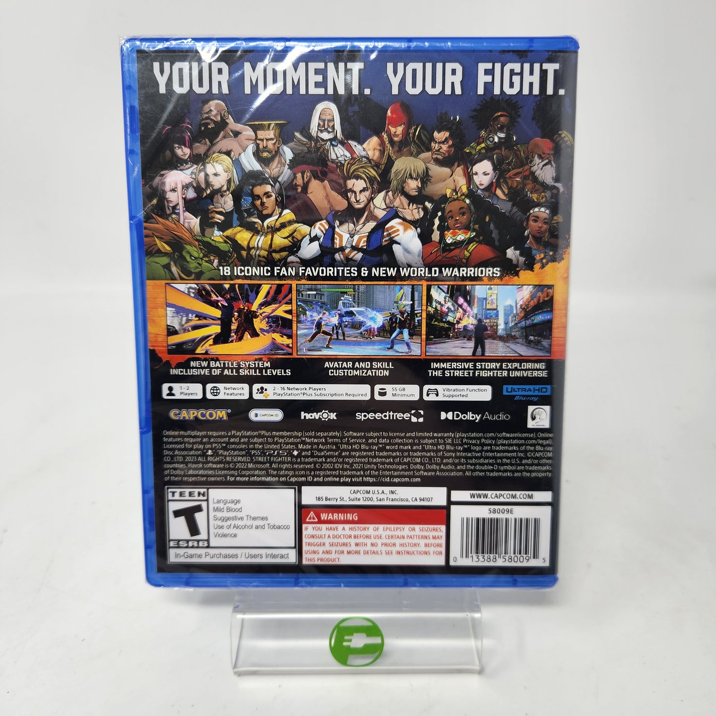 New Street Fighter 6 (Sony PlayStation 5 PS5, 2023)
