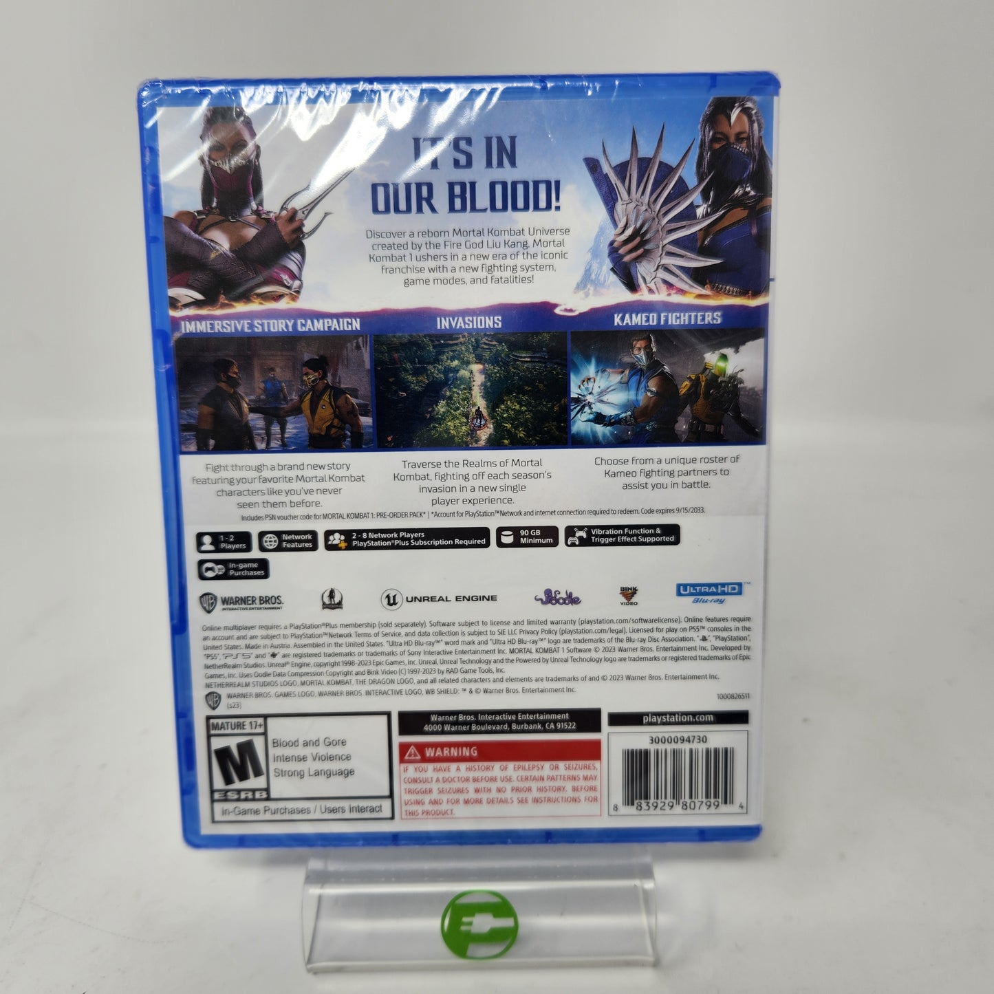 New Mortal Kombat 1 (Sony PlayStation 5 PS5, 2023)