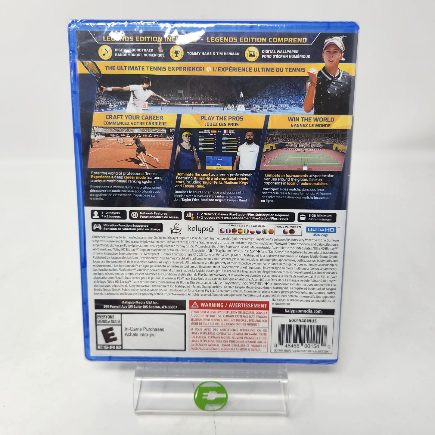 New Matchpoint (Sony PlayStation 5 PS5, 2022)
