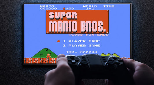 Collection of classic gaming consoles, including Nintendo 64 and PlayStation 2