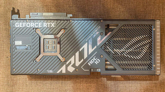 High-performance GPU card shown for in-store evaluation at PayMore Sand Lake