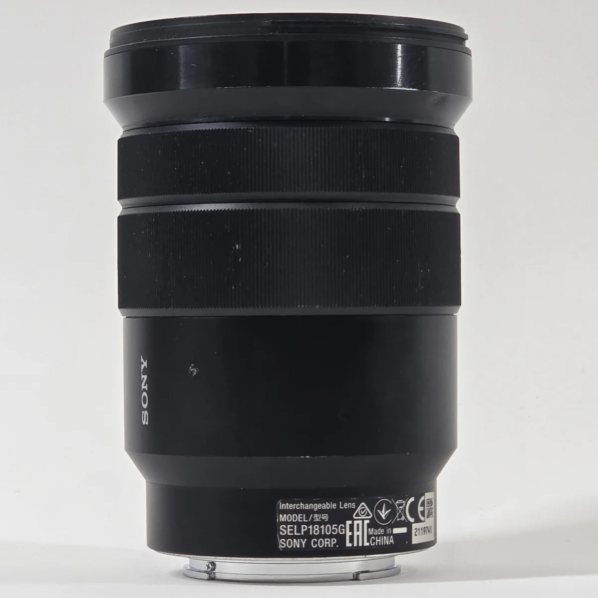 Sony SELP18105G 18-105mm f/4 E PZ E-Mount Standard Zoom SELP18105G Zoom Lens