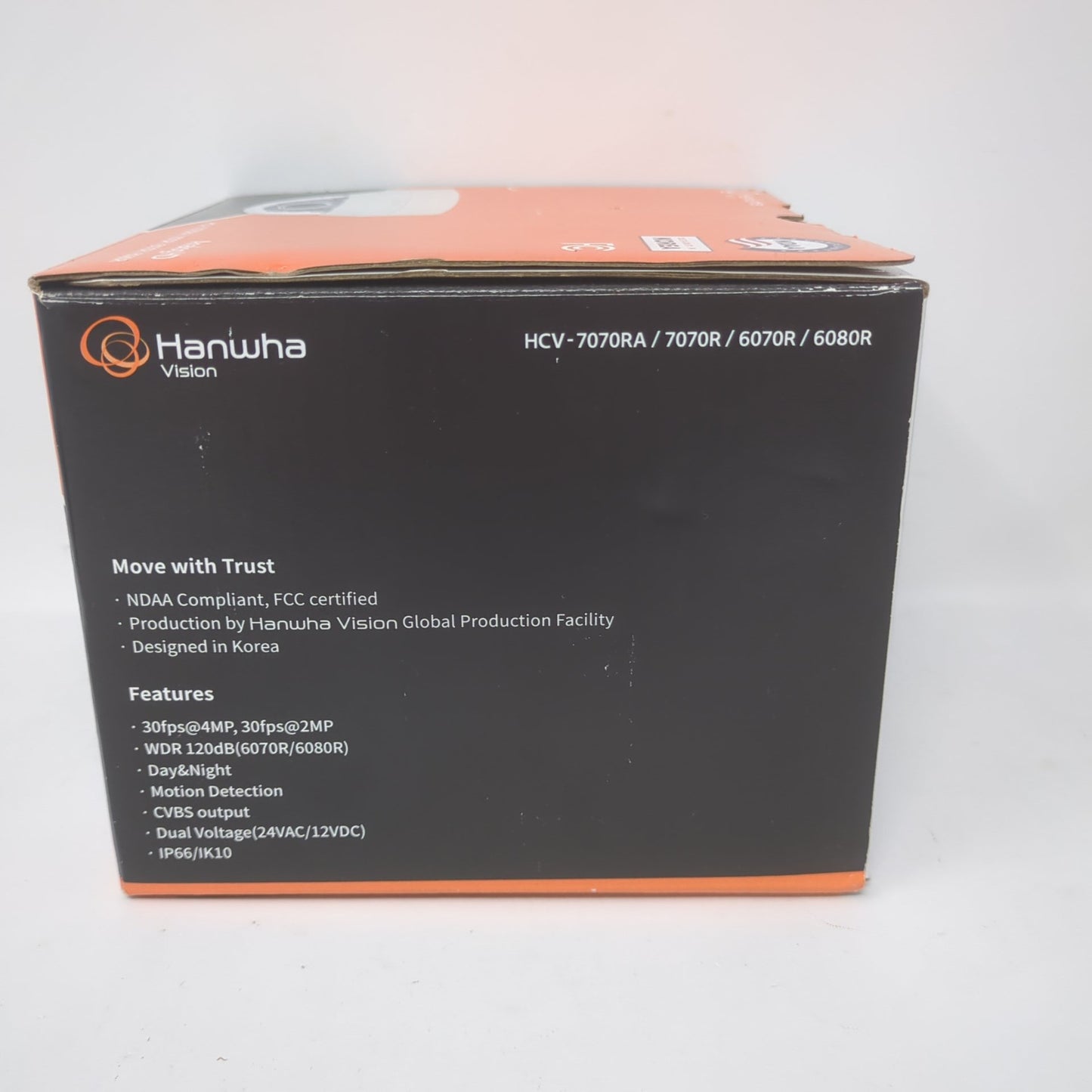 Hanwha Vision hcv-6070R Dome Security Camera HCV-6070R