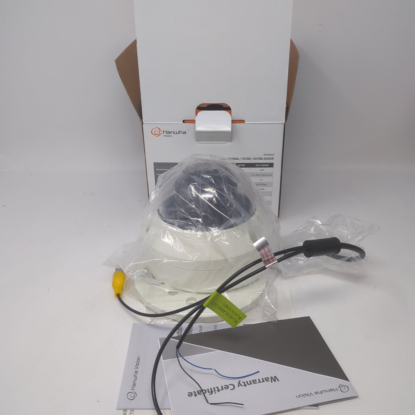 Hanwha Vision hcv-6070R Dome Security Camera HCV-6070R