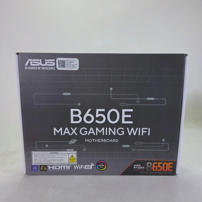 New Asus B650E Max Gaming WiFi AM5 ATX AMD DDR4 Motherboard