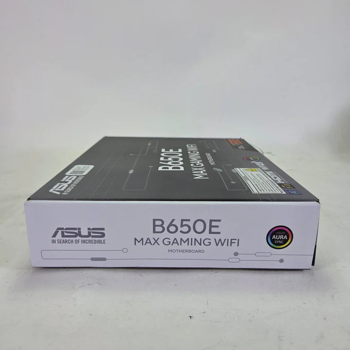 New Asus B650E Max Gaming WiFi AM5 ATX AMD DDR4 Motherboard