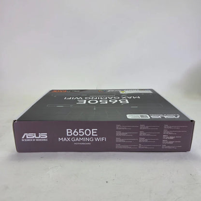 New Asus B650E Max Gaming WiFi AM5 ATX AMD DDR4 Motherboard