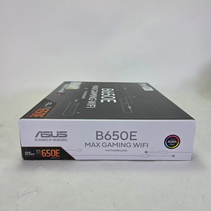New Asus B650E Max Gaming WiFi AM5 ATX AMD DDR4 Motherboard