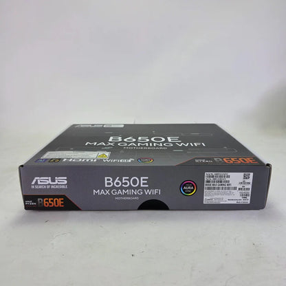 New Asus B650E Max Gaming WiFi AM5 ATX AMD DDR4 Motherboard