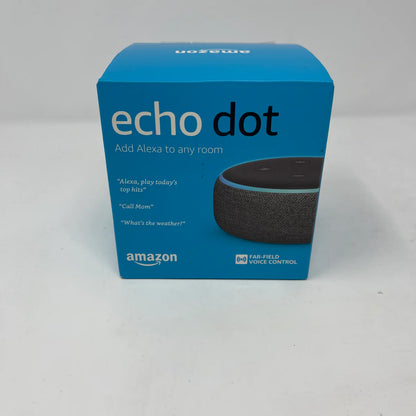 New Amazon Echo Dot 3rd Gen Smart Speaker Black B0792K2BK6