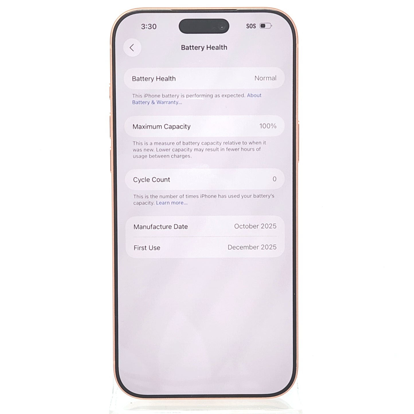 New Open Box Factory Unlocked Apple iPhone 17 Pro Max 2TB Cosmic Orange MFXT4LL/A