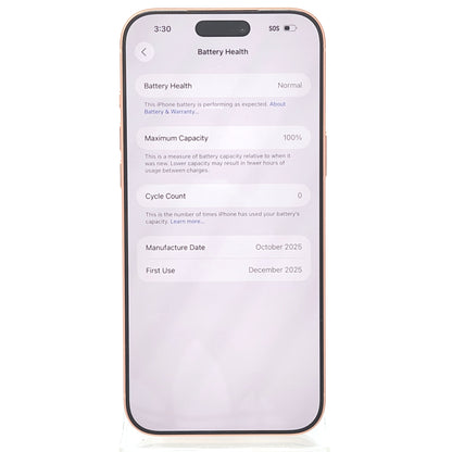 New Open Box Factory Unlocked Apple iPhone 17 Pro Max 2TB Cosmic Orange MFXT4LL/A