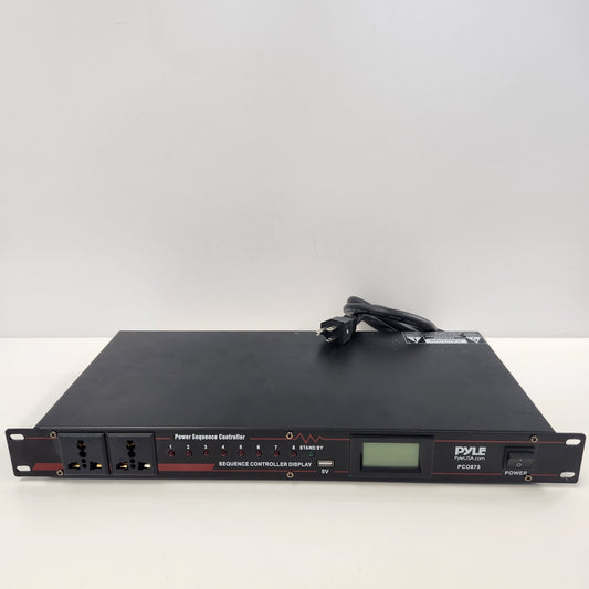 Pyle 2000W 10 Outlet Power Sequencer Controller PCO875
