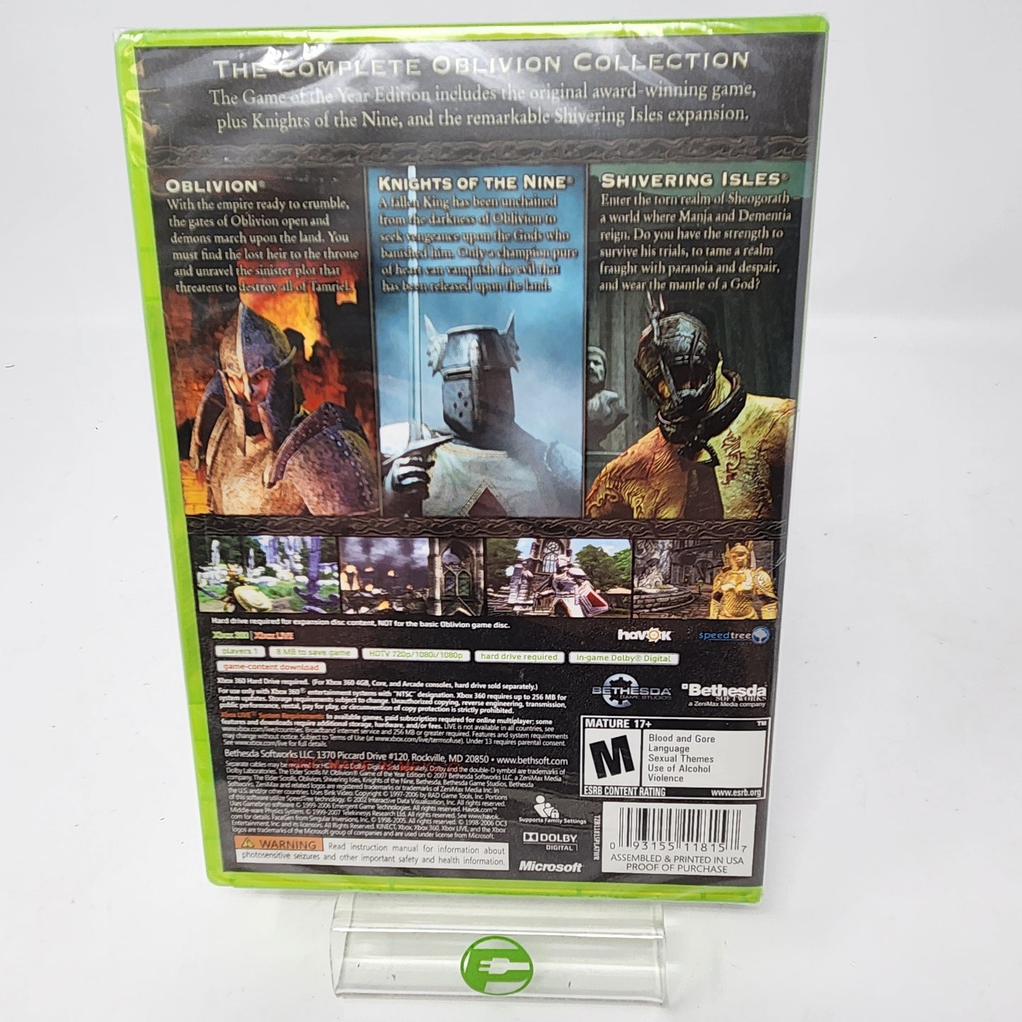 Elder Scrolls IV Oblivion [Game of the Year Platinum Hits] (Microsoft Xbox 360)