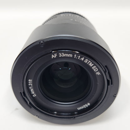 Vivitar 33mm f/1.4 For Sony E-Mount Fixed/Prime Lens