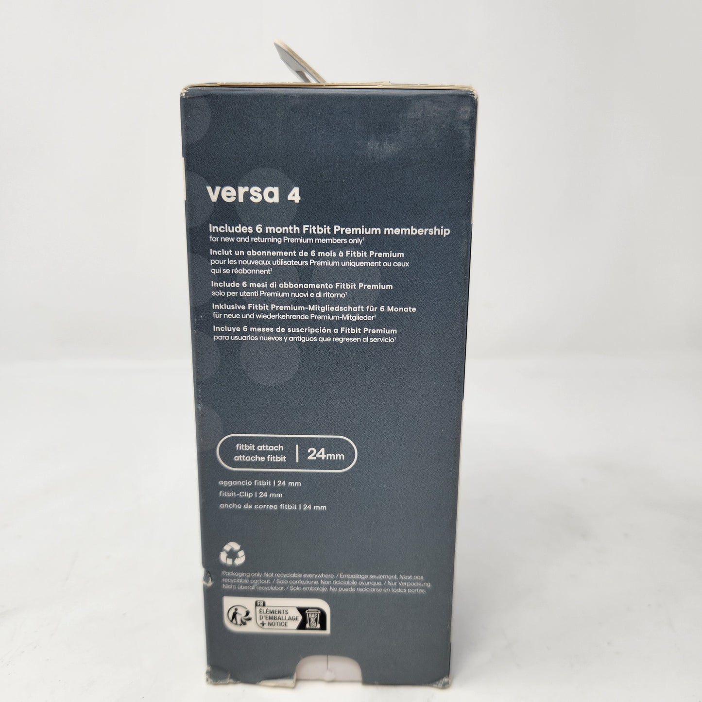 New Fitbit Versa 4 24mm Smart Watch FB523RGRWUS