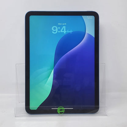 WiFi Only Apple iPad 11" (A16) 128GB Blue MD4A4LL/A