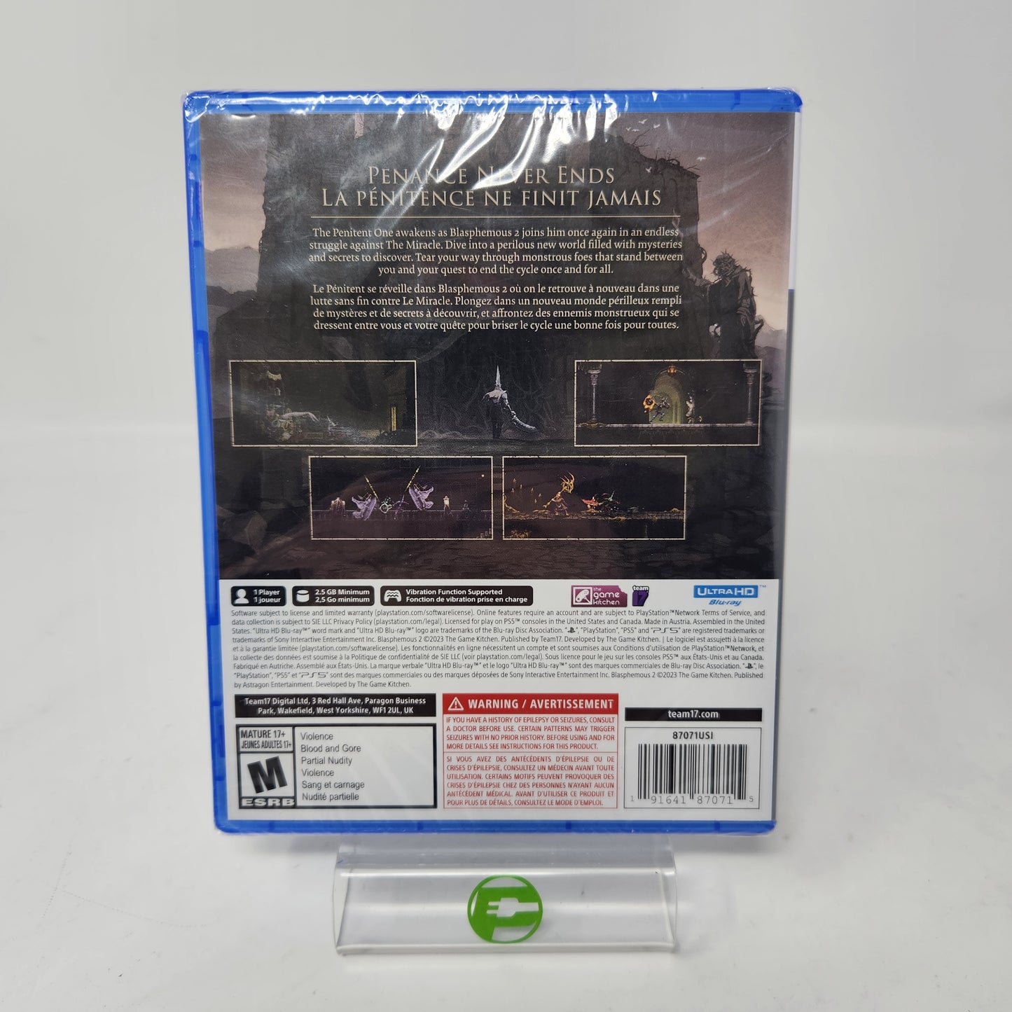 New Blasphemous II (Sony PlayStation 5 PS5, 2023)