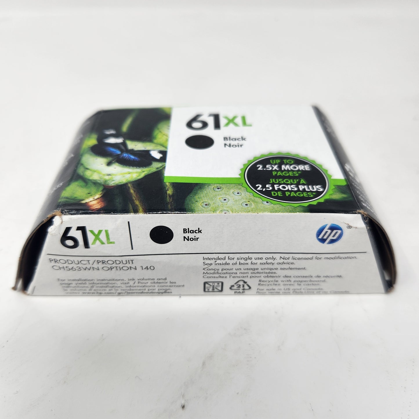 New HP 61XL Black Ink Cartridge