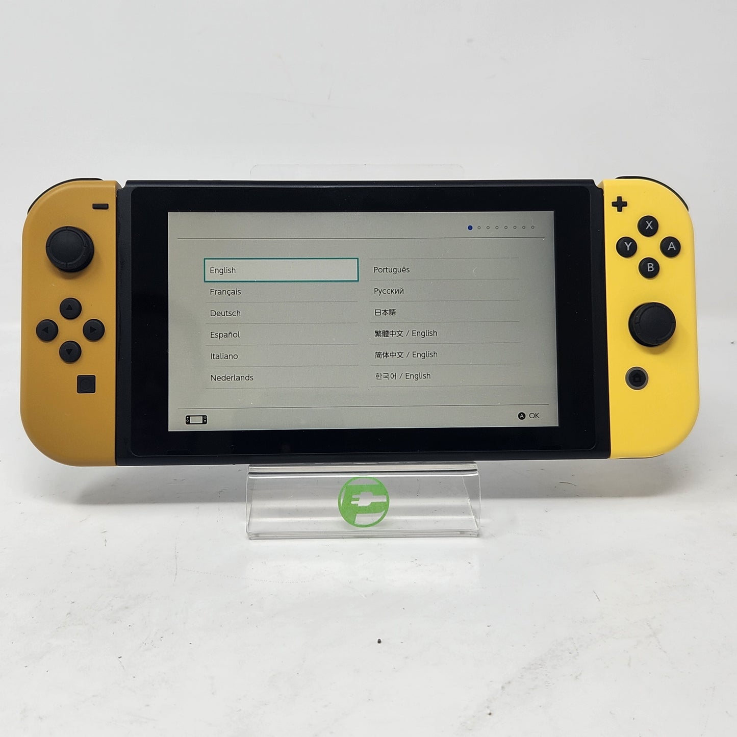 Nintendo Switch v1 Video Game Console HAC-001  Pokémon Lets Go Pikachu!