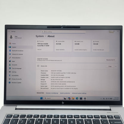 HP ZBook Firefly 14 G10 14" i7-1370P 1.9GHz 32GB RAM 1TB SSD