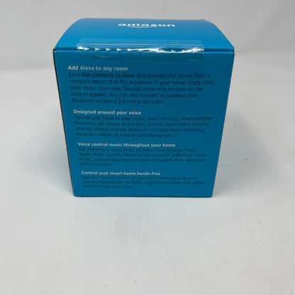 New Amazon Echo Dot 3rd Gen Smart Speaker Black B0792K2BK6
