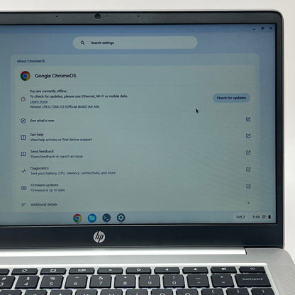 HP Chromebook 14A-NA0010NR 14.4" Celeron N4000 2.6GHz 4GB RAM 32GB SSD
