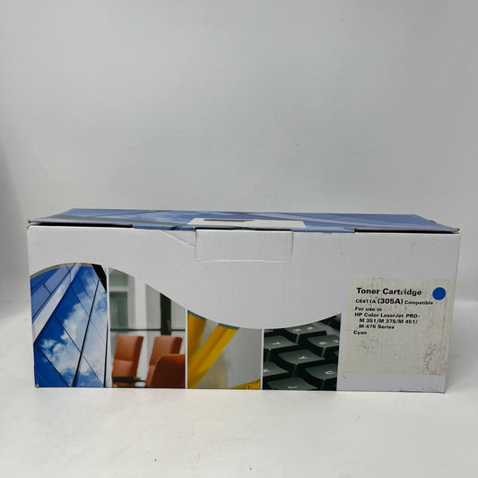 New HP Colour laserjet Pro CE411A Cyan Toner Cartridge 305A