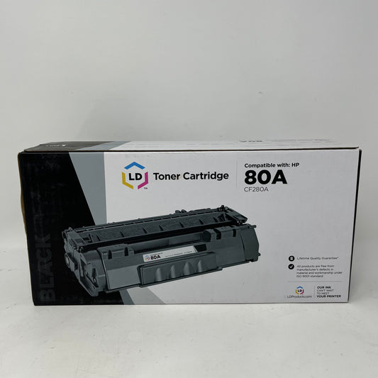 New LD Toner Cartridge CF280A Black 80A