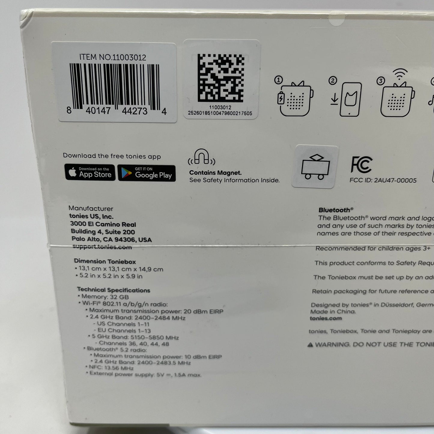 New Tonies Toniebox 2 Sunset Red Winnie Pooh Play Set 11003012