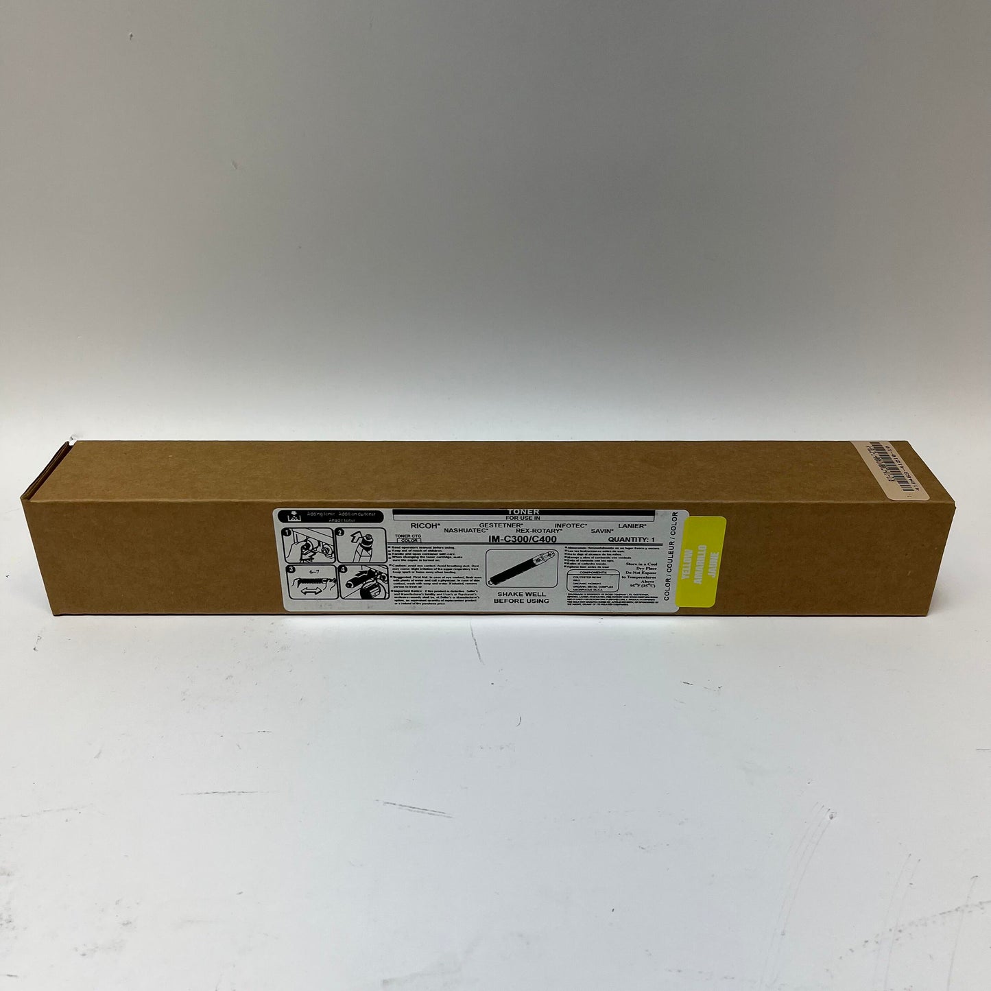 New Ricoh IM-C400 Yellow Toner Cartridge 842373