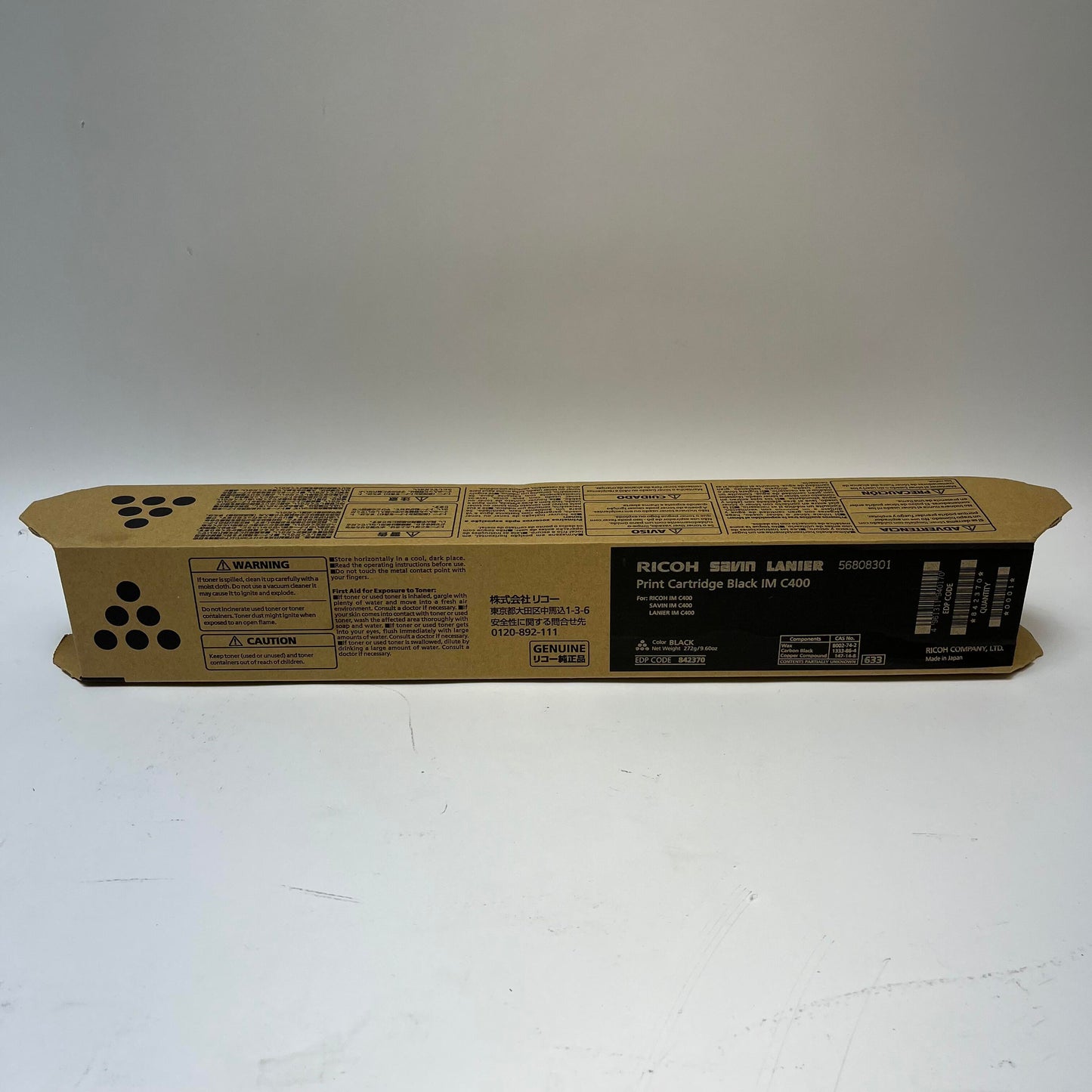 New Ricoh IM-C400 Black Toner Cartridge 842370