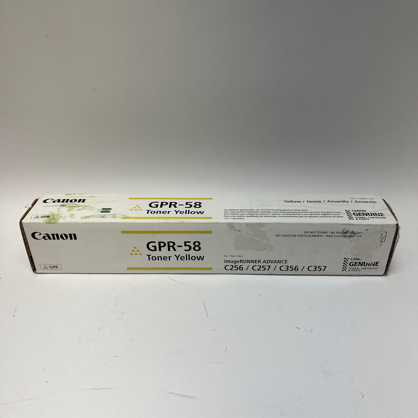 New Canon GPR-58 Yellow Toner Cartridge C256