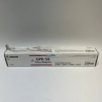 New Canon GPR-58 Yellow Toner Cartridge C256