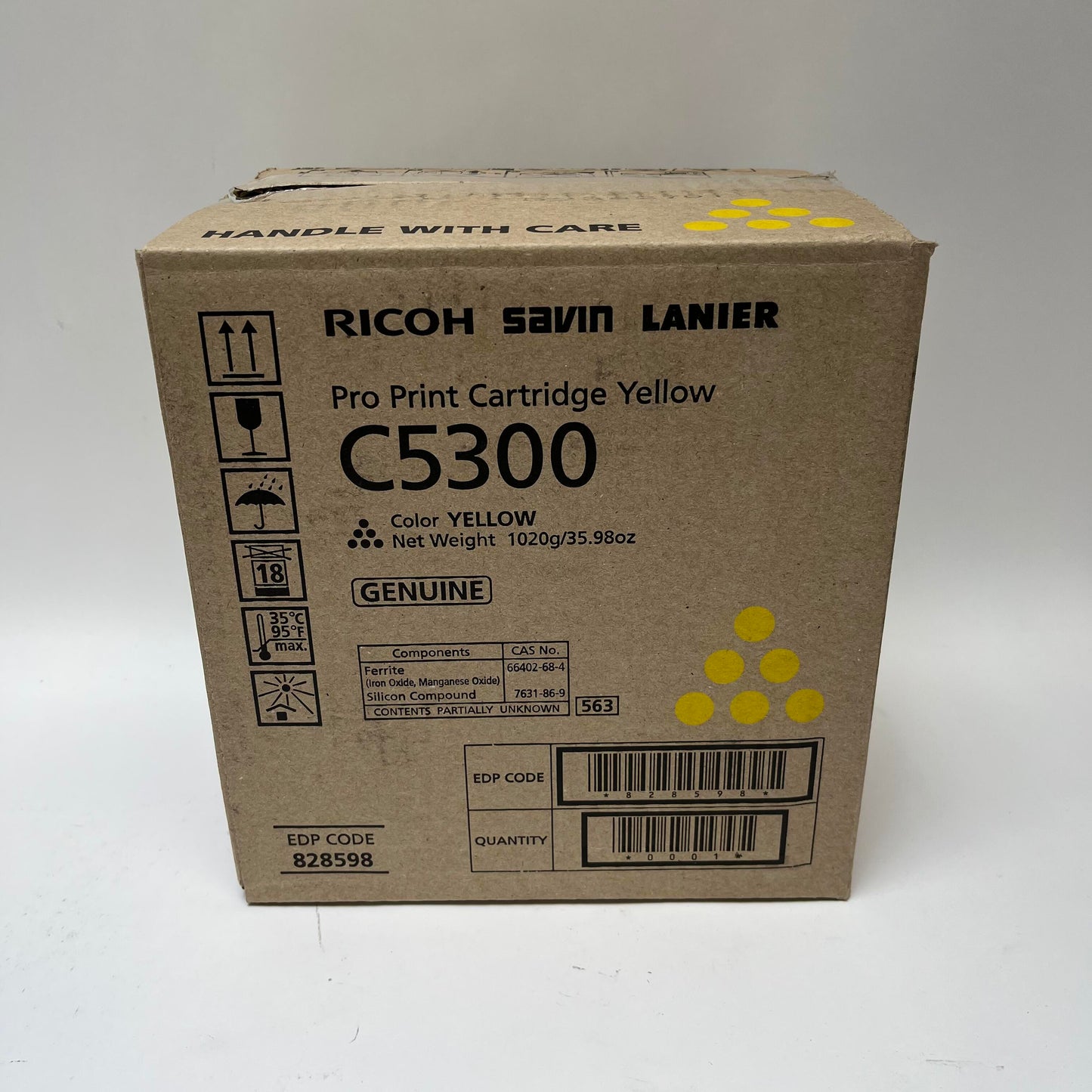 New Ricoh C5300 Multi-Color Print Cartridge 828598,828597,828599,828600