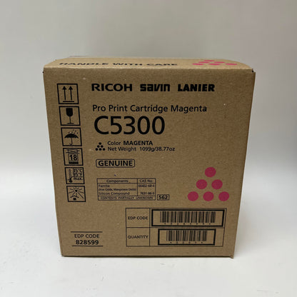 New Ricoh C5300 Multi-Color Print Cartridge 828598,828597,828599,828600