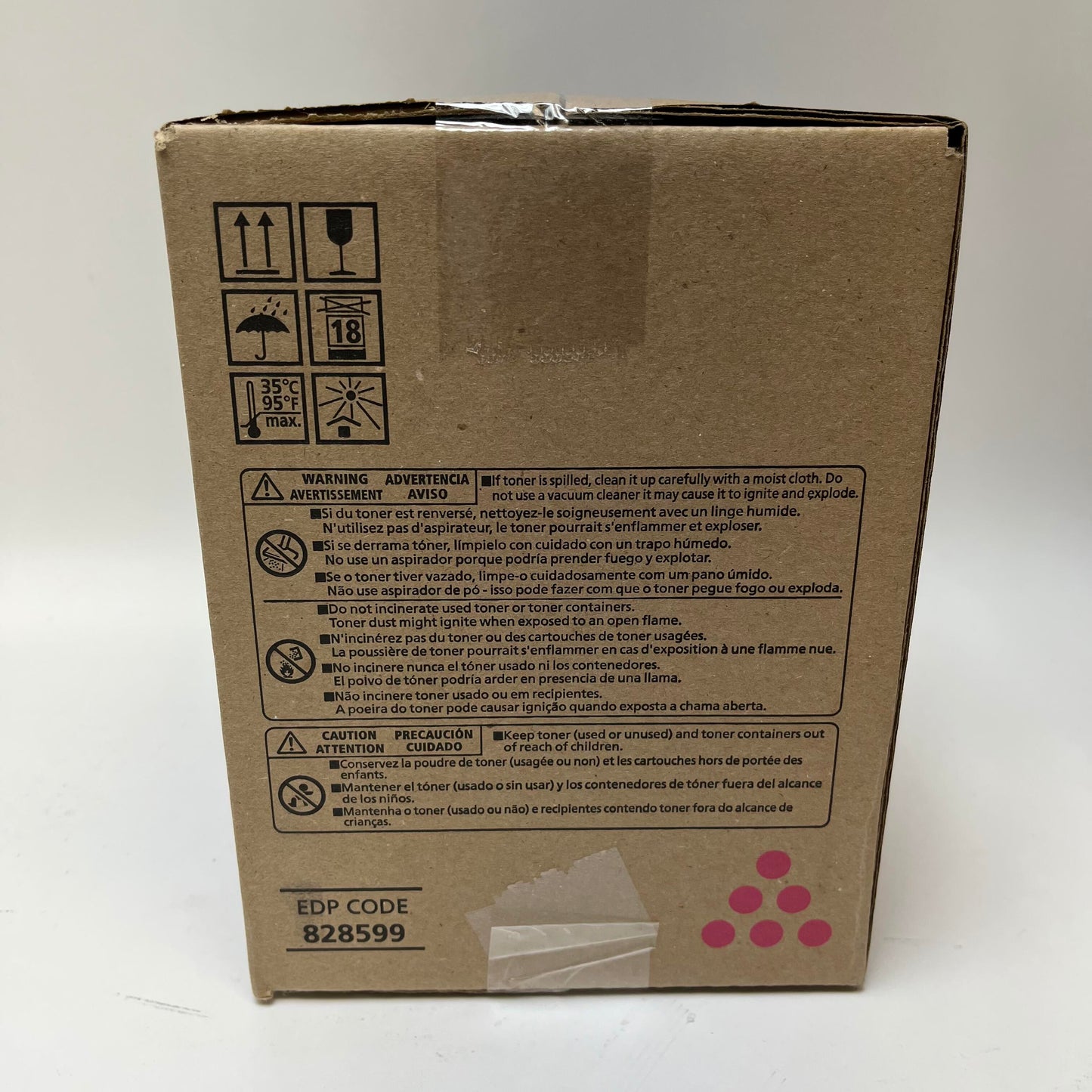 New Ricoh C5300 Multi-Color Print Cartridge 828598,828597,828599,828600