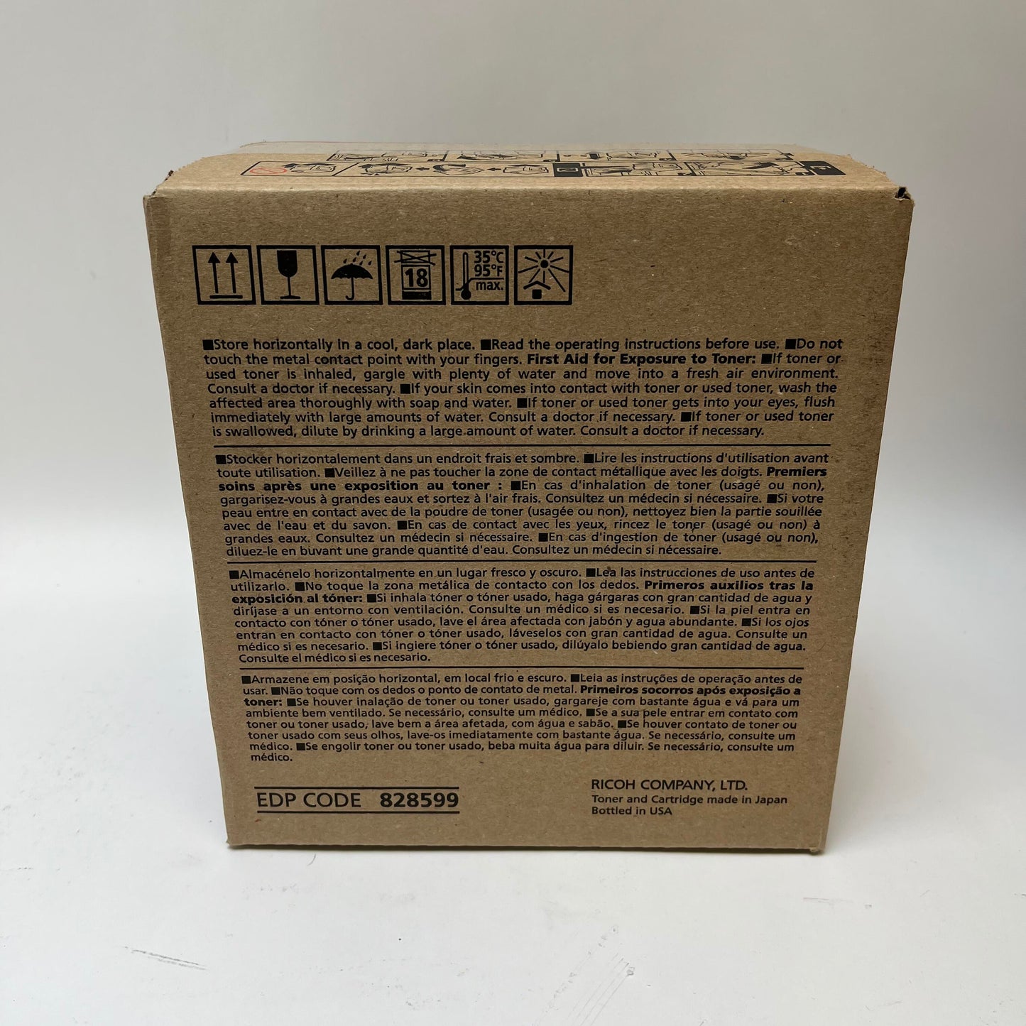 New Ricoh C5300 Multi-Color Print Cartridge 828598,828597,828599,828600