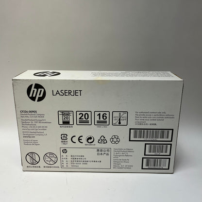 New HP Laserjet CF226XC Black Print Cartridge M402