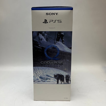New Sony PlayStation 5 God Of War Ragnarok Disc Edition CFI-1215A 825GB Console