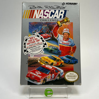 Bill Elliott's NASCAR Challenge (Nintendo NES, 1991)