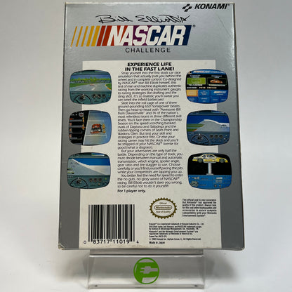 Bill Elliott's NASCAR Challenge (Nintendo NES, 1991)