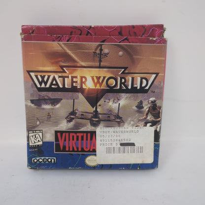 Waterworld (Nintendo Virtual Boy, 1995) Manual, Game, Box