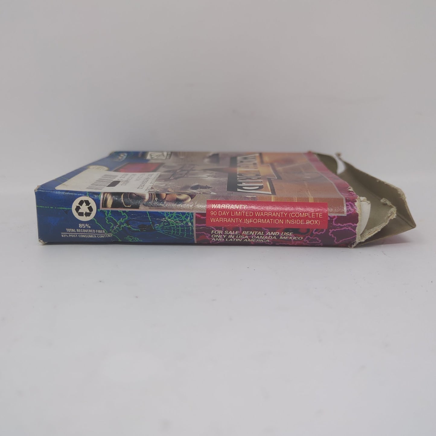 Waterworld (Nintendo Virtual Boy, 1995) Manual, Game, Box