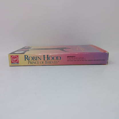 Robin Hood Prince of Thieves (Nintendo NES, 1991) Box, Game & Manual