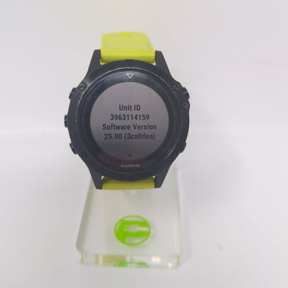 Garmin Fenix 5 Sapphire Crystal Stainless Steel Black GPS