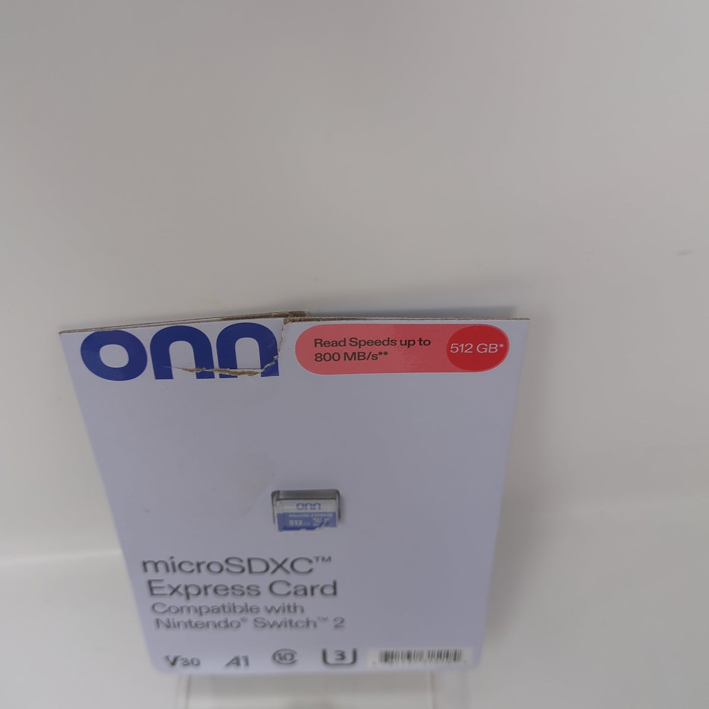 New Open Box Onn 512GB MicroSDXC Express Card for Nintendo Switch 2