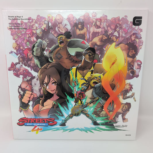 New Limited Run Streets of Rage The Definitive Soundtrack Vinyl Record Set 40506562